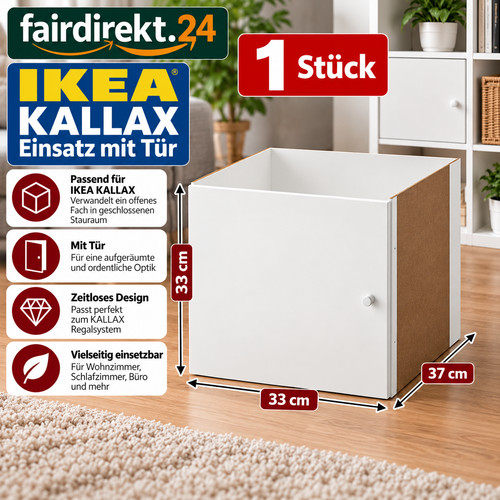 Ikea kallax einsatz mit tür - kallax,