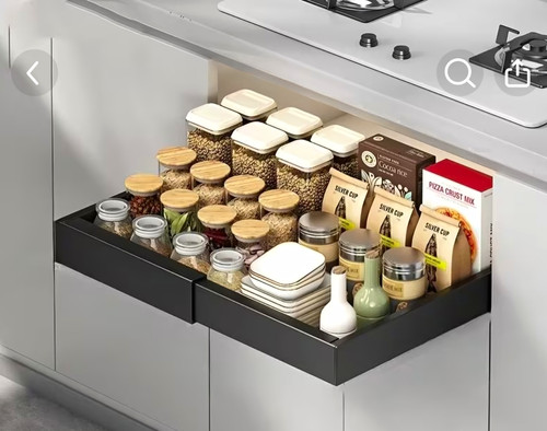 Ausziehbarer küchen - ausziehbarer,