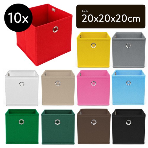 10er set faltbox 20x20x20 - 20x20x20, cm
